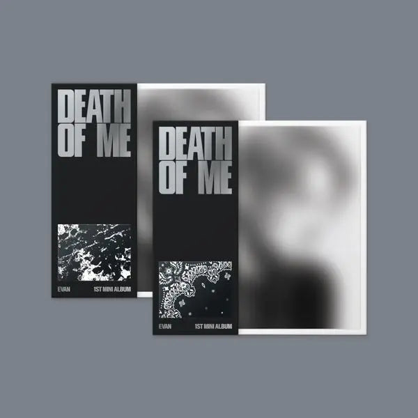 [EVAN] EVAN - 1st Mini Album [DEATH OF ME] (BANDANA Ver.) (Random Ver.)