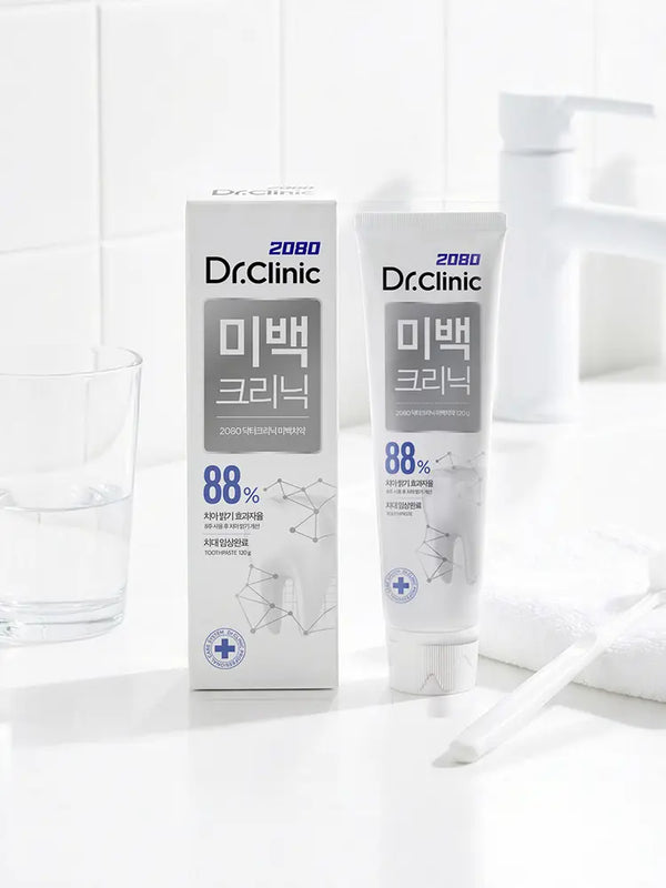 [DAISO] 2080 Dr. Clinic Whitening Toothpaste (120g) / 2080 닥터크리닉 미백치약(120 g)