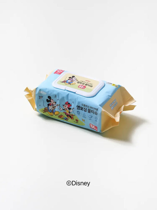 [DAISO] Disney Mickey & Friends Wet Wipes (84 sheets) / 디즈니 미키앤프렌즈 물티슈 캡형 84매입