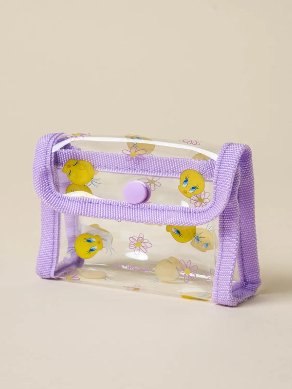 [DAISO] Looney Tunes Snap Card Wallet / 루니툰즈 똑딱이 카드 지갑