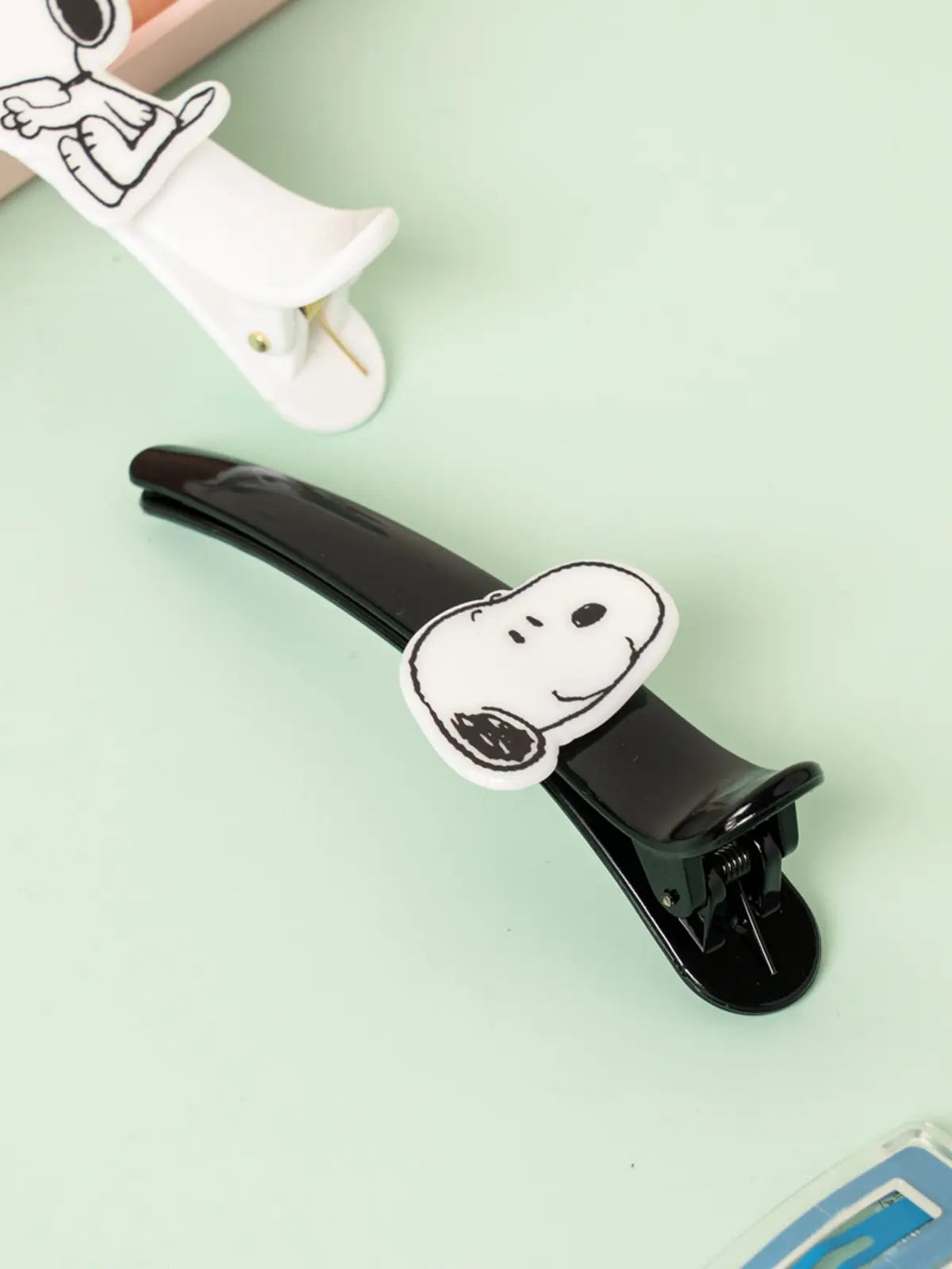 [DAISO] Peanuts Long Cleansing Hair Clip / 피너츠 롱 세안 헤어 클립