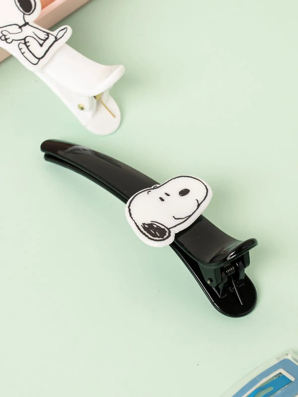 [DAISO] Peanuts Long Cleansing Hair Clip / 피너츠 롱 세안 헤어 클립