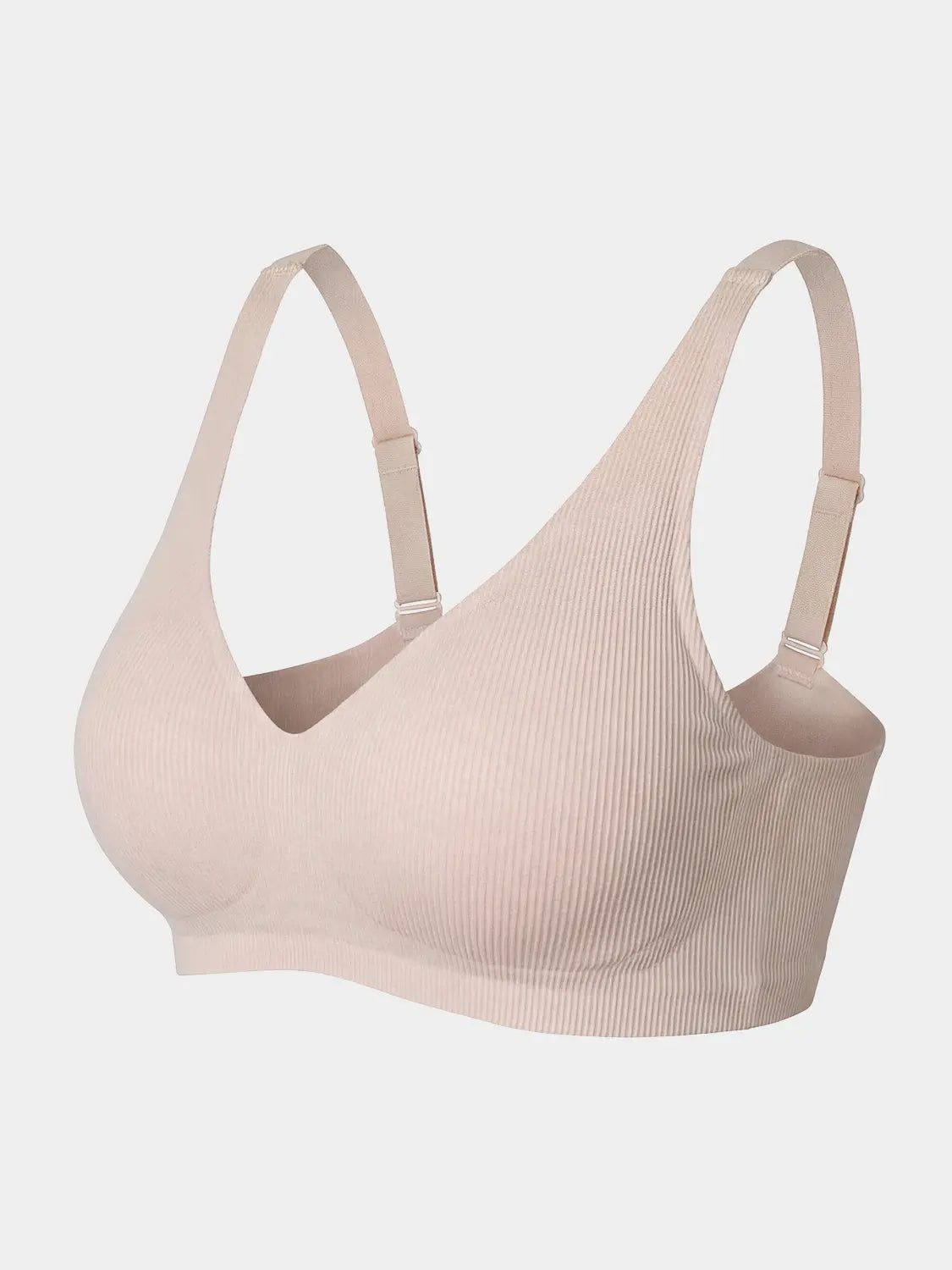 [DAISO] Rayon Seamless Bra (Skin) / 레이온 후크형 심리스 브라 70/75 (A/B)(스킨)