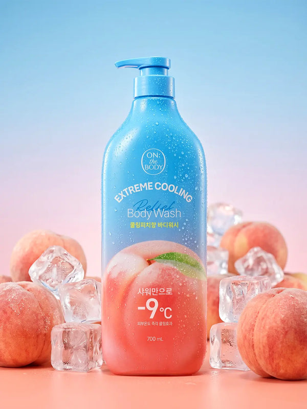 [On The Body] On The Body Cooling Peach Body Wash 700 ml / 온더바디 쿨링피치 바디워시 700 ml