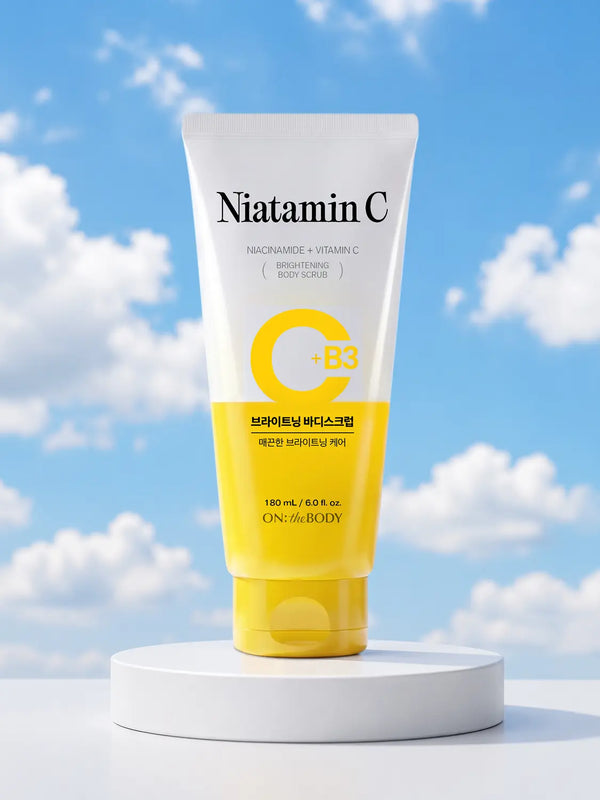[On The Body] On The Body Niacin Vitamin Brightening Body Scrub 180 ml / 온더바디 나이아타민 브라이트닝 바디스크럽 180 ml