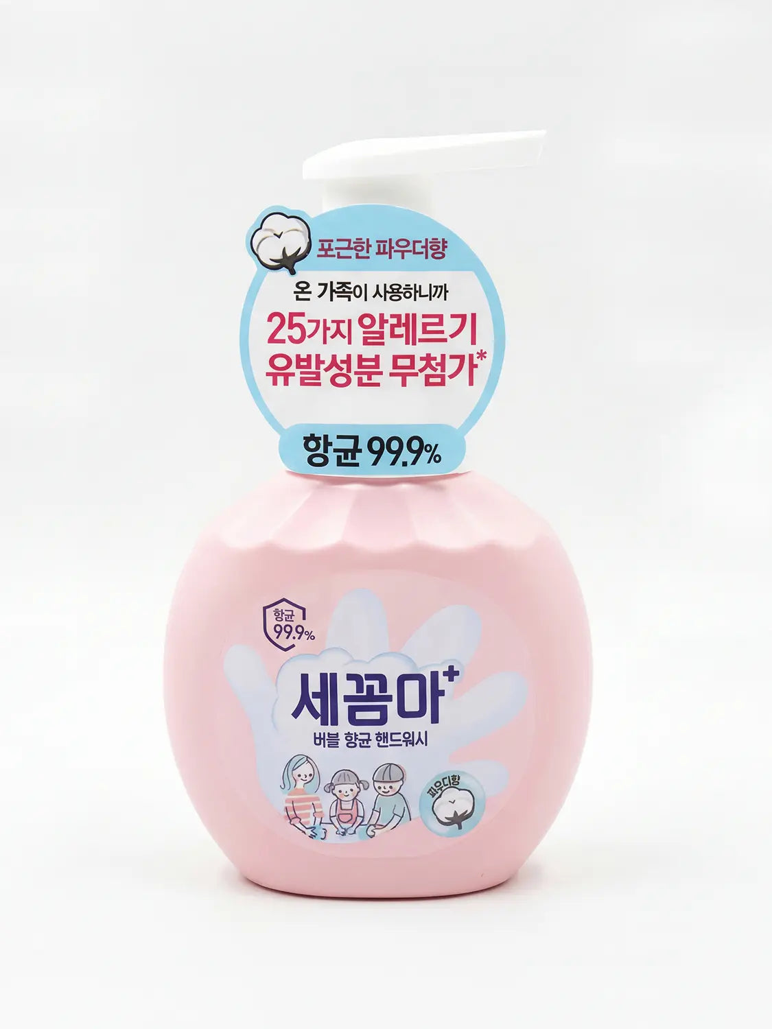 [DAISO] Ssekkoma Bubble Antibacterial Hand Wash 250ml Powder Scent / 세꼼마 버블 항균 핸드워시 250 ml 파우더 향