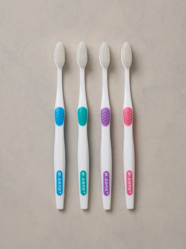 [DAISO] Antibacterial Toothbrush Set (4 Count) / 항균 일반모 칫솔 4개입