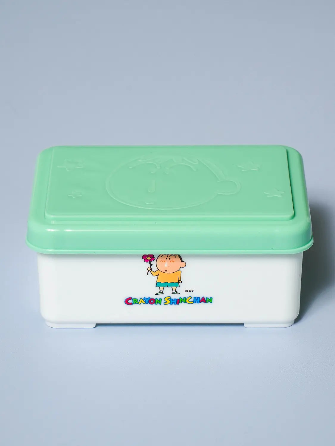 [DAISO] Crayon Shin-chan Face Case - Mengu / 짱구 얼굴 모양 케이스 맹구
