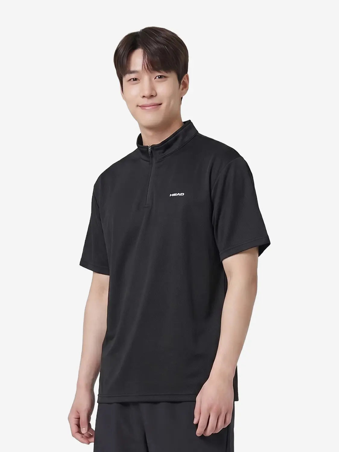 [Head] HEAD Sport Half-Zip T-Shirt L / HEAD 스포츠 반집업 티 L