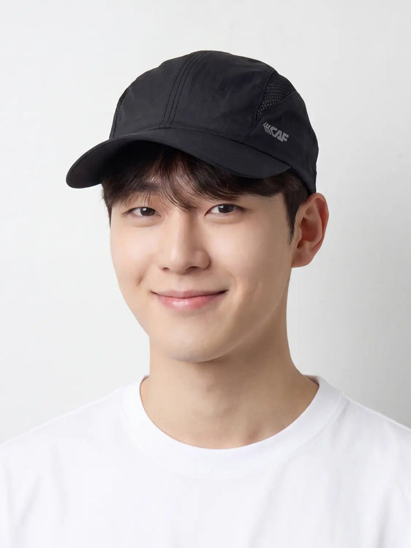 [DAISO] Lecaf Mesh Cap Hat Black / 르까프 메시 캡 모자 블랙