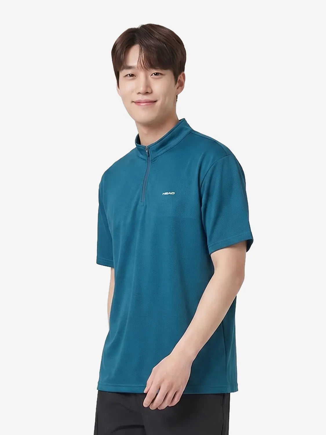 [Head] HEAD Sport Half-Zip T-Shirt M / HEAD  스포츠 반집업 티 M