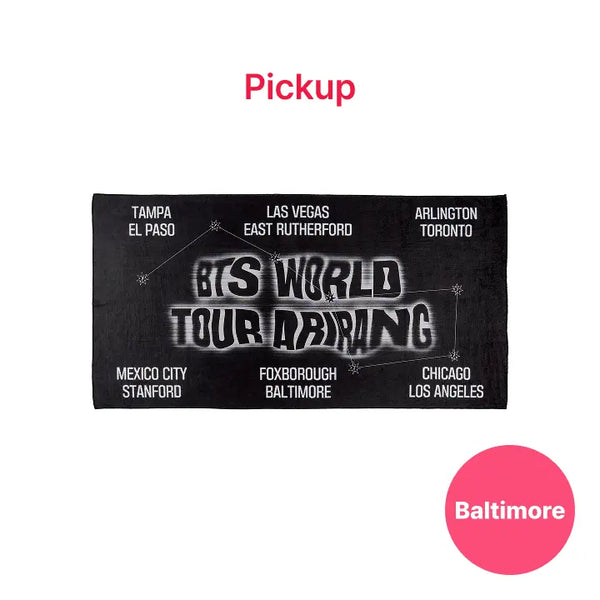 [BTS] [BALTIMORE] [US Exclusive] Towel