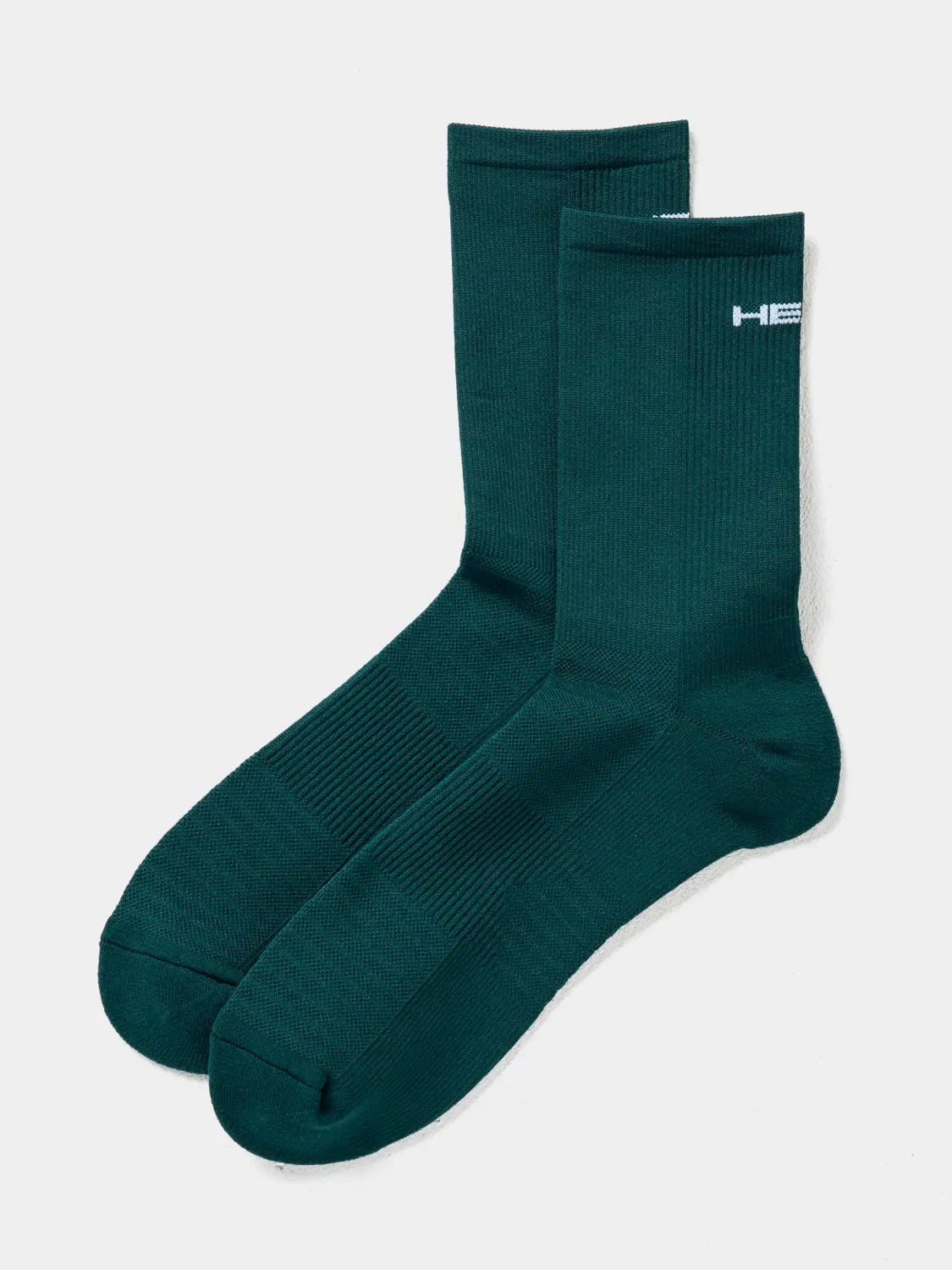 [Head] HEAD Crew Socks Teal Green / HEAD 장목 양말 틸그린