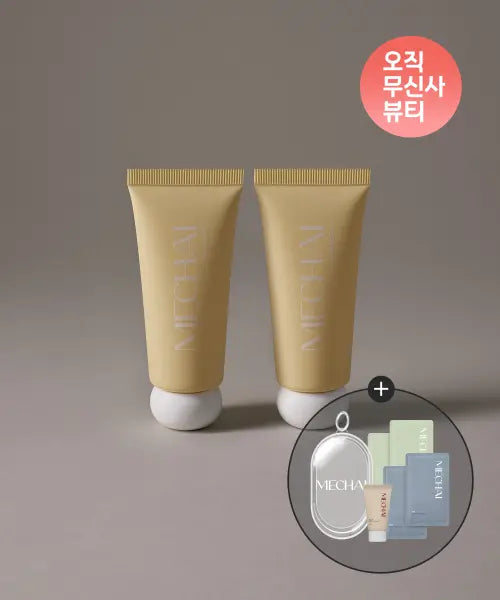 [MECHAI] Sun Shield Hand Cream Double Set (30g * 2) / 선 쉴드 핸드크림 더블 세트 (30G*2개입) (+ 증정 : 미차이 썸머 파우치)