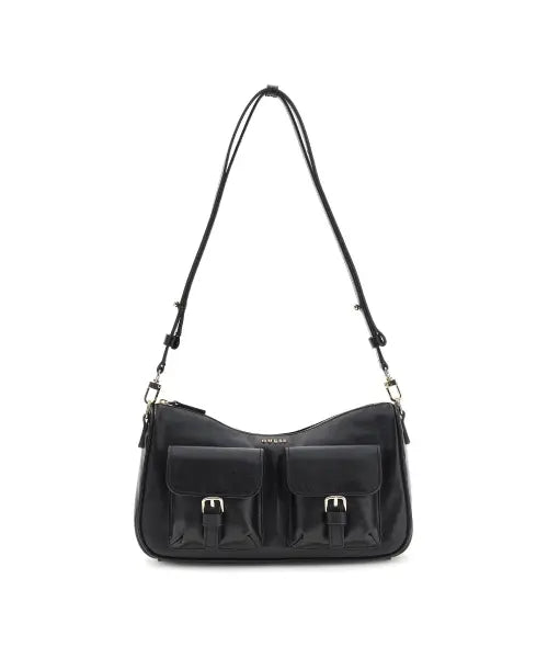 [GUESS] KASSIE Two Pocket Shoulder Bag / 캐씨_KASSIE 데님 투포켓 숄더백 HQ1A3A57