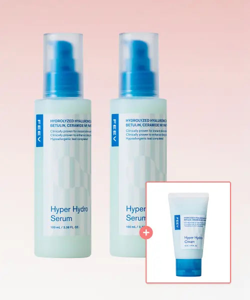 [FEEV] Fib Hyper Hydro Serum 100ml (Includes Hydro Cream 100ml Gift) / [2SET/하이드로 크림 본품 증정] 피브 하이퍼 하이드로  세럼 100ml