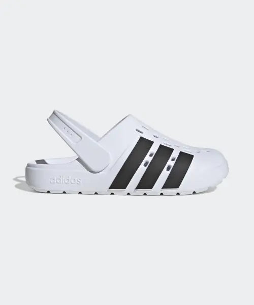 [ADIDAS] ADILETTE CLOG 2.0   FTWWHT/CBLACK/FTWWHT / 아딜렛 클로그 2.0 - 화이트:블랙 / JS1130