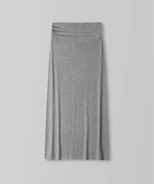 [108POUND] Soft Shirring 2-Way Long_Melange Gray
