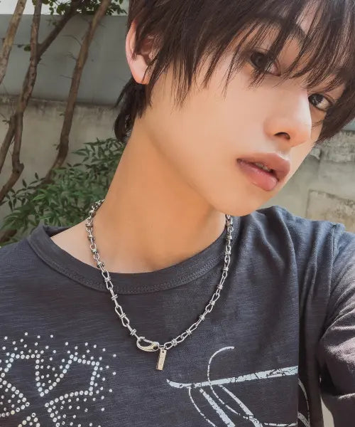 [LANARCHIVE] [1185] Barbe Wire Chain Necklace / [1185] 바브 와이어 체인 목걸이