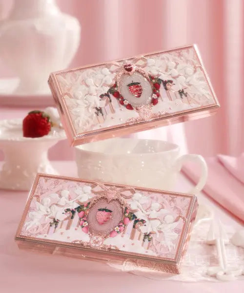 [FLOWERKNOWS] Strawberry Cupid Collection Makeup Palette / 스트로베리 큐피드 컬렉션 메이크업 팔레트