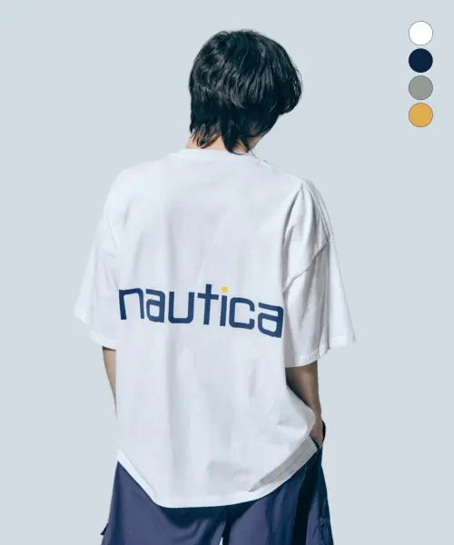 [NAUTICA] Classic Spell Out T-Shirt (4 Colors) / 클래식 스펠아웃 티셔츠(4colors) NTS5616