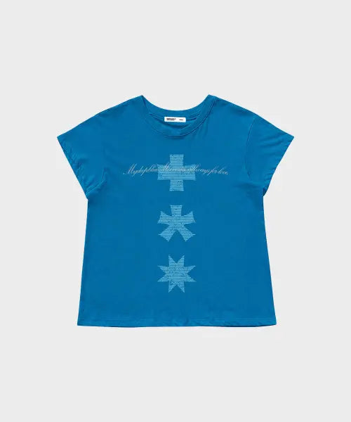 [MY DEEP BLUE MEMORIES] (W)MM ALWAYS FOR LOVE T-SHIRTS (SKY)