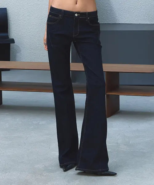 [2000ARCHIVES] CONTOUR JEANS (DEEP BLUE)