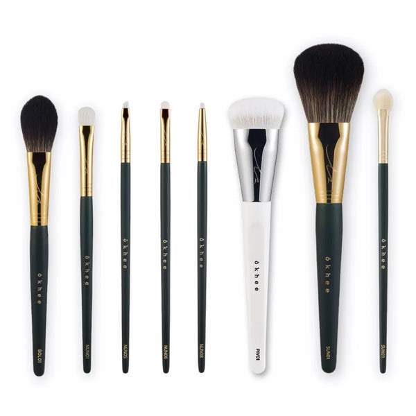 [soo ador] Suador Okhee Makeup Brush (Choose 1 of 8 Types) / [수아도르] okhee 메이크업 브러시 8종 택 1