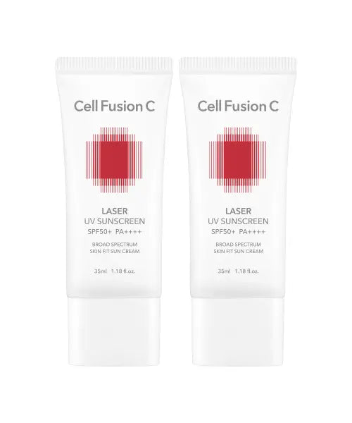 [CELL FUSION C] Laser UV Sunscreen 35ml+35ml / 레이저 UV 썬스크린 35ml+35ml
