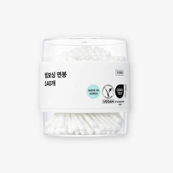[Oliveyoung] Olive Young Embossing Cotton Swabs 140 count / 올리브영 엠보싱면봉 140개