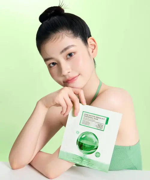 [FULLY] Fore Peptide Sebum Out Tightening Mask (4 Sheets) / 포어 펩타이드 피지 아웃 타이트닝 마스크 4매