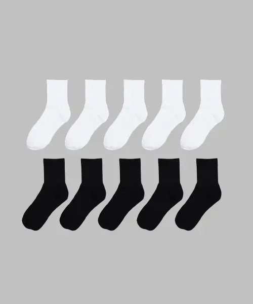 [SPAO] [10PACK] Light Middle Socks / [10PACK] 라이트 미들 삭스_SPAYGA9A13