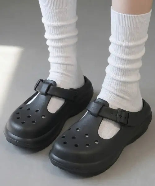 [NASSAU] Ciel Mary Jane Clogs - 2 Colors / 시엘 메리제인 클로그 - 2color