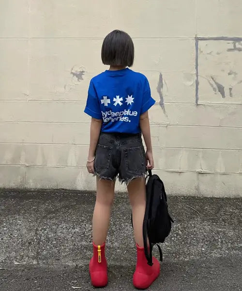 [MY DEEP BLUE MEMORIES] Mm Symbol Logo T-Shirts (BLUE)