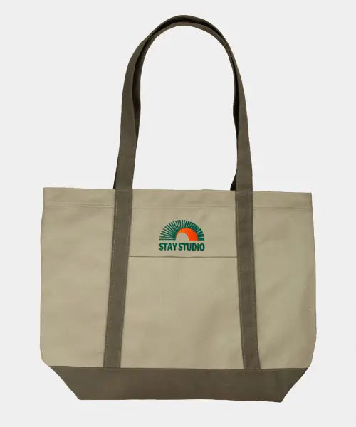 [LAURENCE PAUL] Stay Studio Vintage Canvas Bag Khaki / 스테이스튜디오 빈티지 캔버스백 카키