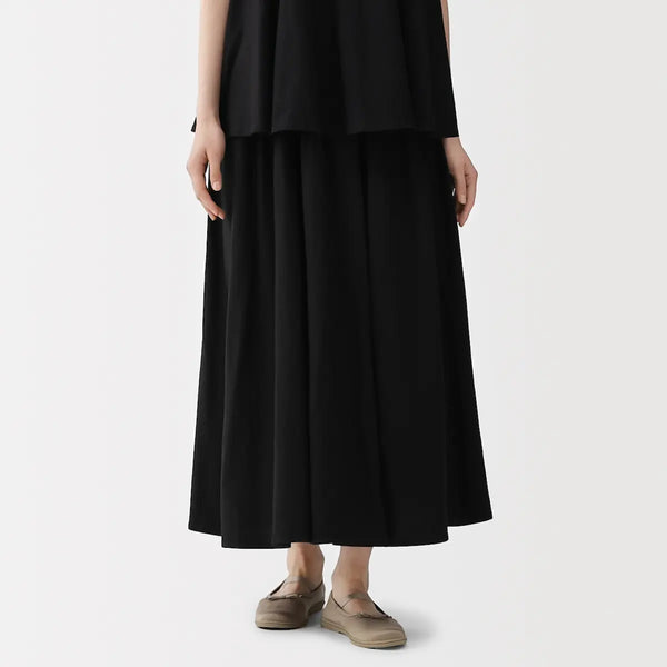 [MUJI] Gathered Jersey Skirt / 강연 저지 개더 스커트
