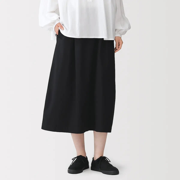[MUJI] Washed Cotton Easy Skirt / 워싱 코튼 이지 스커트