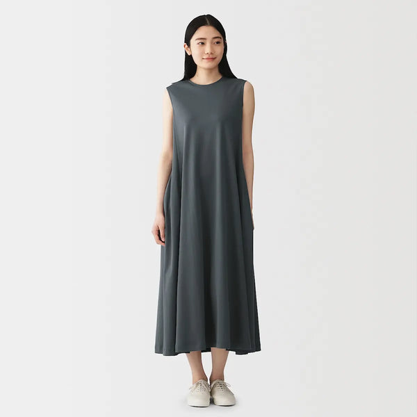 [MUJI] Cool UV Cut Sleeveless Dress / 시원한 UV 컷 슬리브리스 원피스