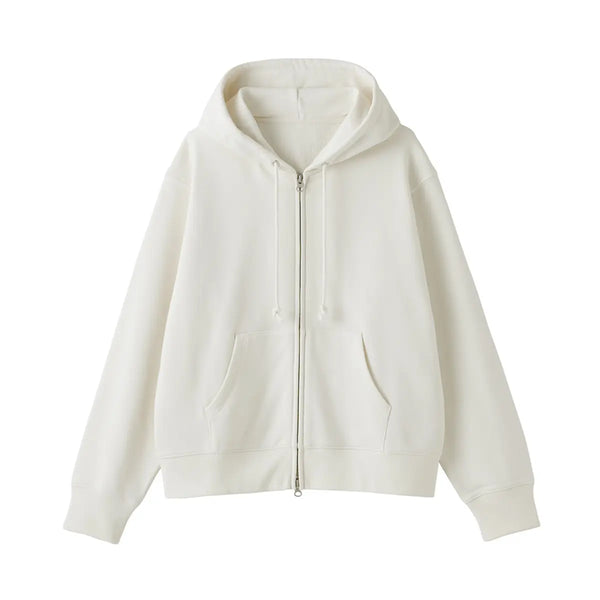 [MUJI] French Terry Zip-Up Hoodie / 프렌치 테리 집업 후디
