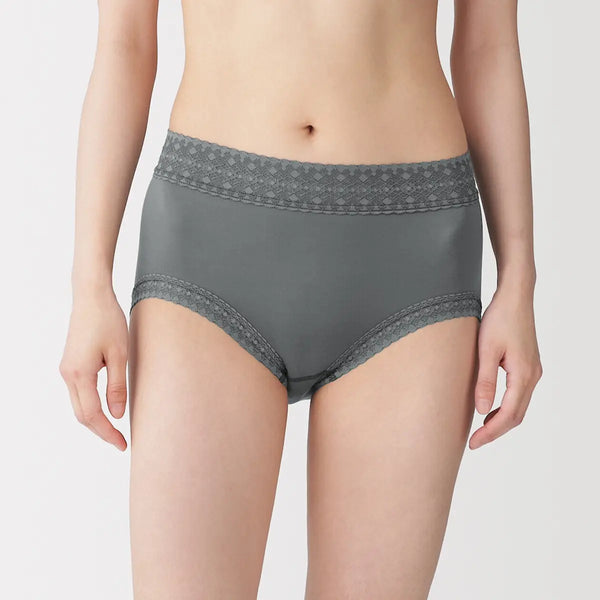 [MUJI] Soft Lace High-Rise Shorts / 보드라운 레이스 하이라이즈 쇼츠