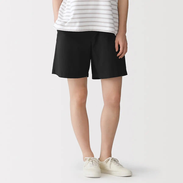 [MUJI] Washed Broad Short Pants / 워싱 브로드 쇼트 팬츠