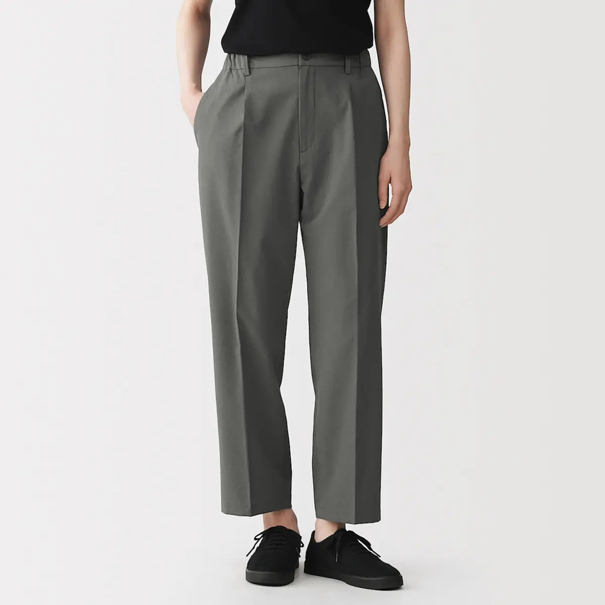 [MUJI] Circus Easy Tapered Pants / 통기성이 좋은 서커 이지 테이퍼드 팬츠