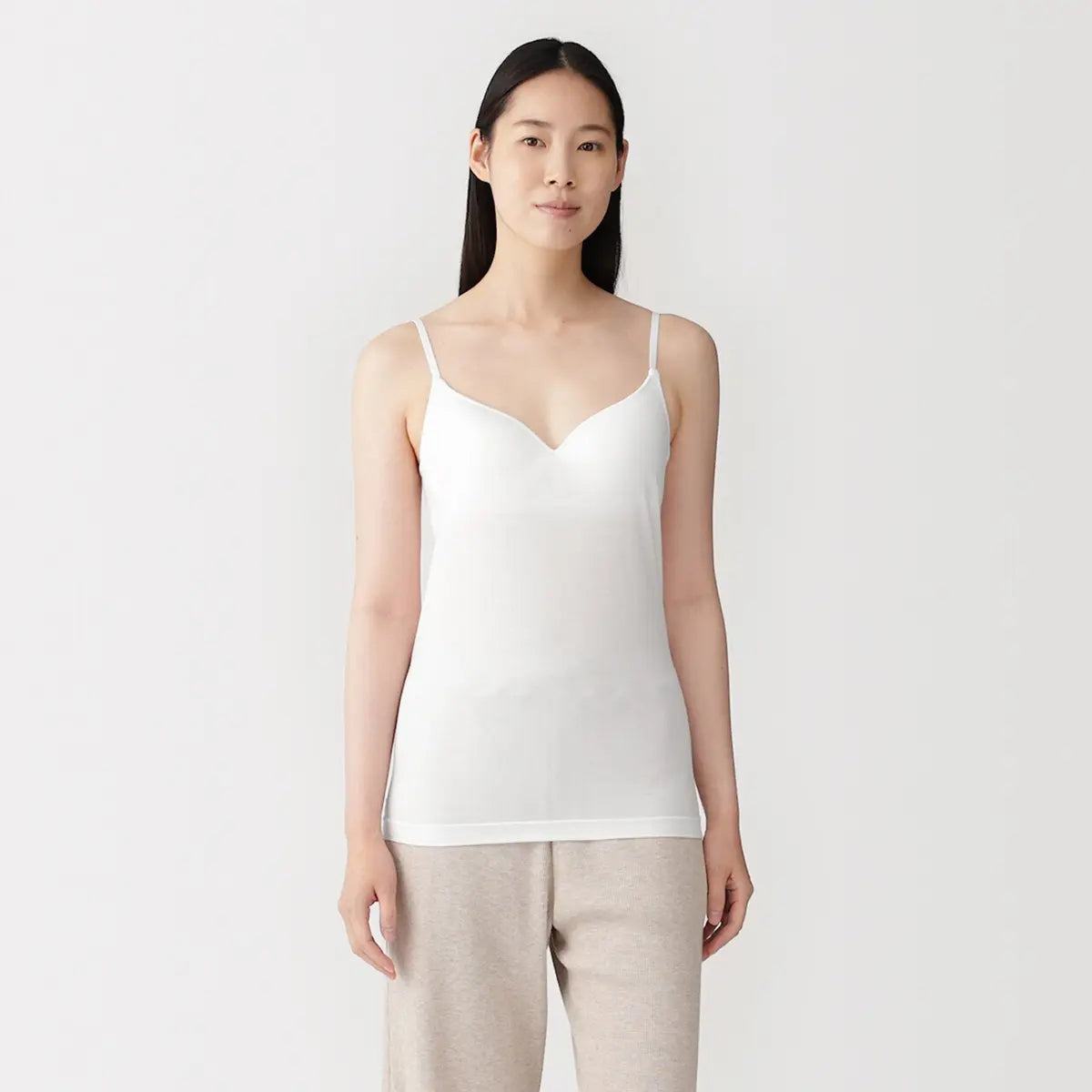[MUJI] Soft Bra Camisole / 보드라운 브라 캐미솔