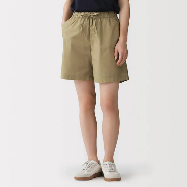 [MUJI] Washed Broad Short Pants / 워싱 브로드 쇼트 팬츠