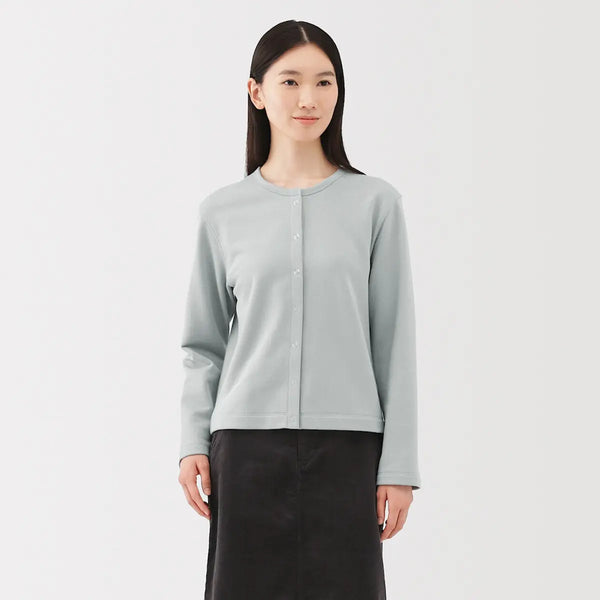 [MUJI] French Terry Sweat Cardigan / 프렌치 테리 스웨트 가디건