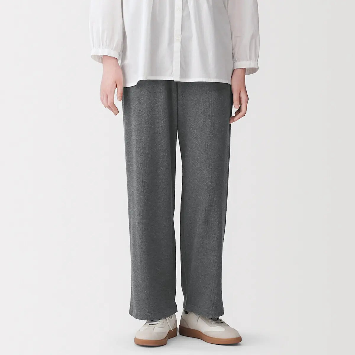 [MUJI] Waffle Knit Pants / 와플 니트 팬츠