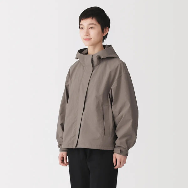 [MUJI] Water-Repellent UV Cut Packable Hooded Blouson / 발수 UV 컷 포케터블 후드 블루종