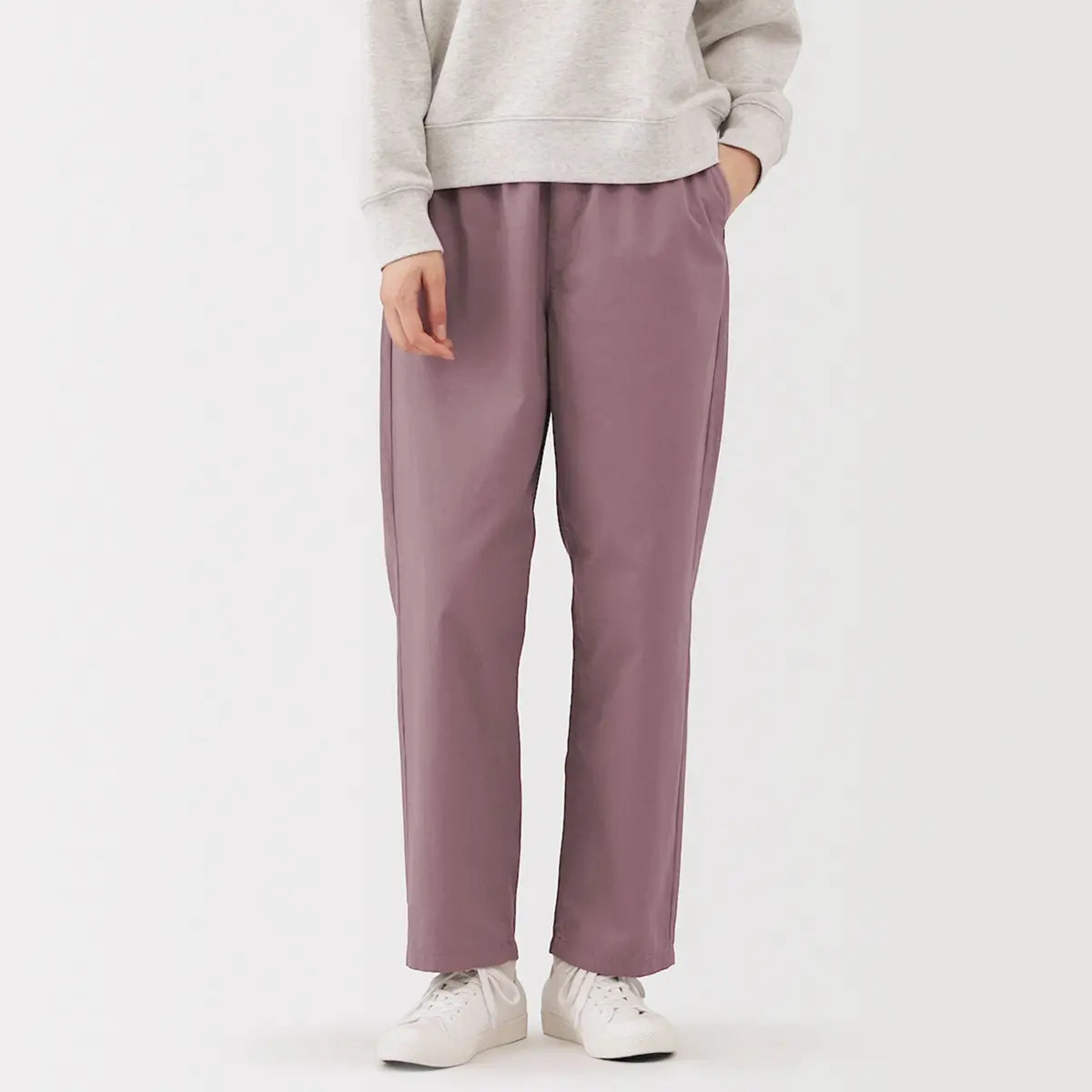 [MUJI] Washed Cotton Easy Tapered Pants / 워싱 코튼 이지 테이퍼드 팬츠