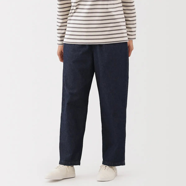 [MUJI] Washing Denim Easy Pants / 워싱 데님 이지 팬츠