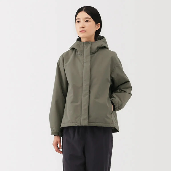 [MUJI] Water-Repellent Padded Hooded Jacket / 발수 패딩 후드 재킷